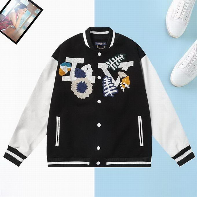 Louis Vuitton Baseball Jacket Mens ID:20240912-60